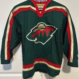 NHL Koho Minnesota Wild - Youth L/XL Jersey, blank on back